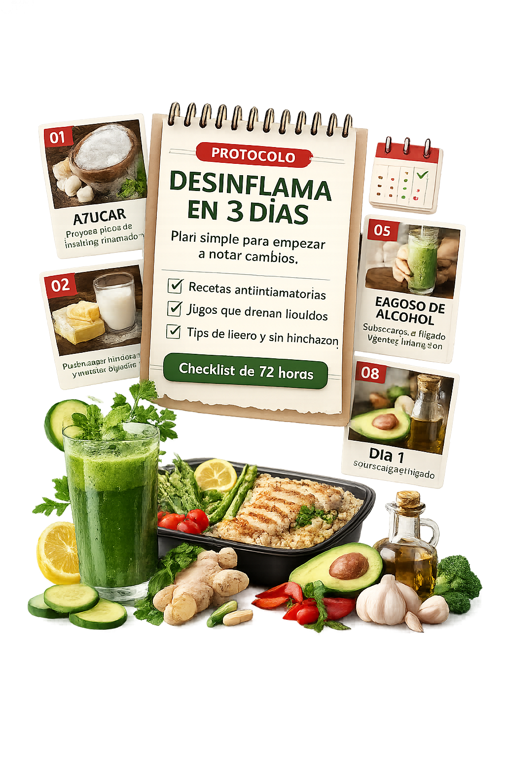 Siente tu cuerpo más ligero en solo 3 días